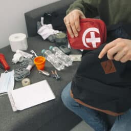 Packing an emergency kit